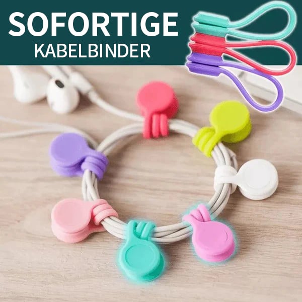 🔥Heiße Verkäufe 49% RABATT🔥🔥Snap-On Magnetische Kabelbinder
