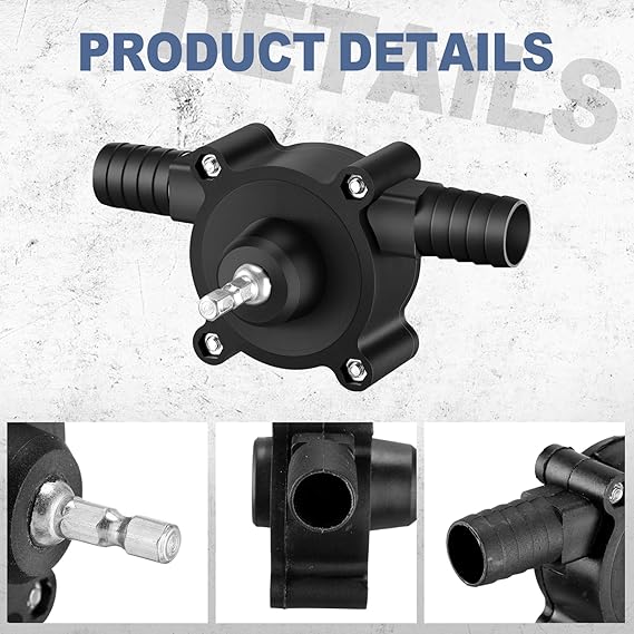 Portable Mini Water Pump: Efficient and Easy to Use for All Your Liquid Transfer Needs