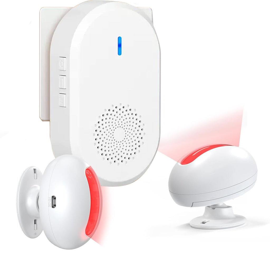 PIR Motion Detector with Alarm – Wireless and Reliable Protection