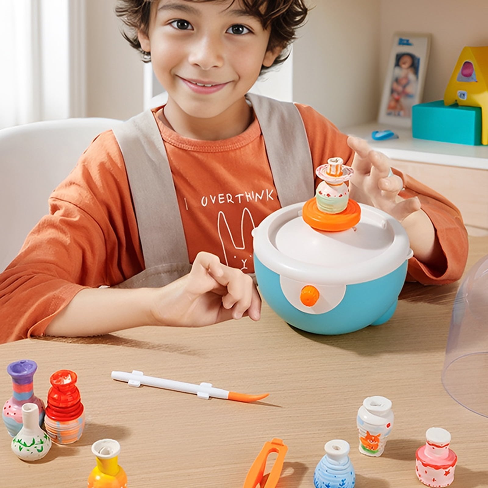 Kids Power Pottery Wheel Toy Electric