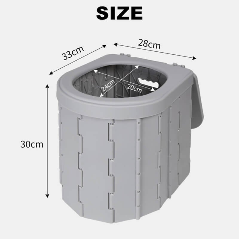 Portable Folding Toilet – Lightweight, Durable & Multi-Purpose for Outdoor Use