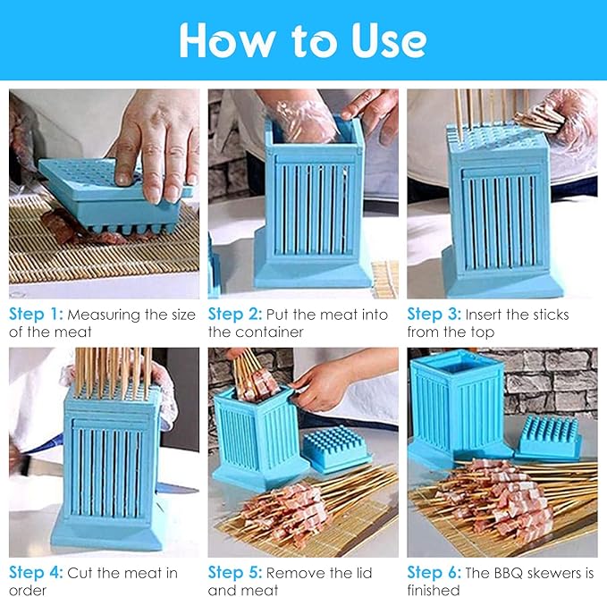 49 Holes Barbecue Skewers Maker