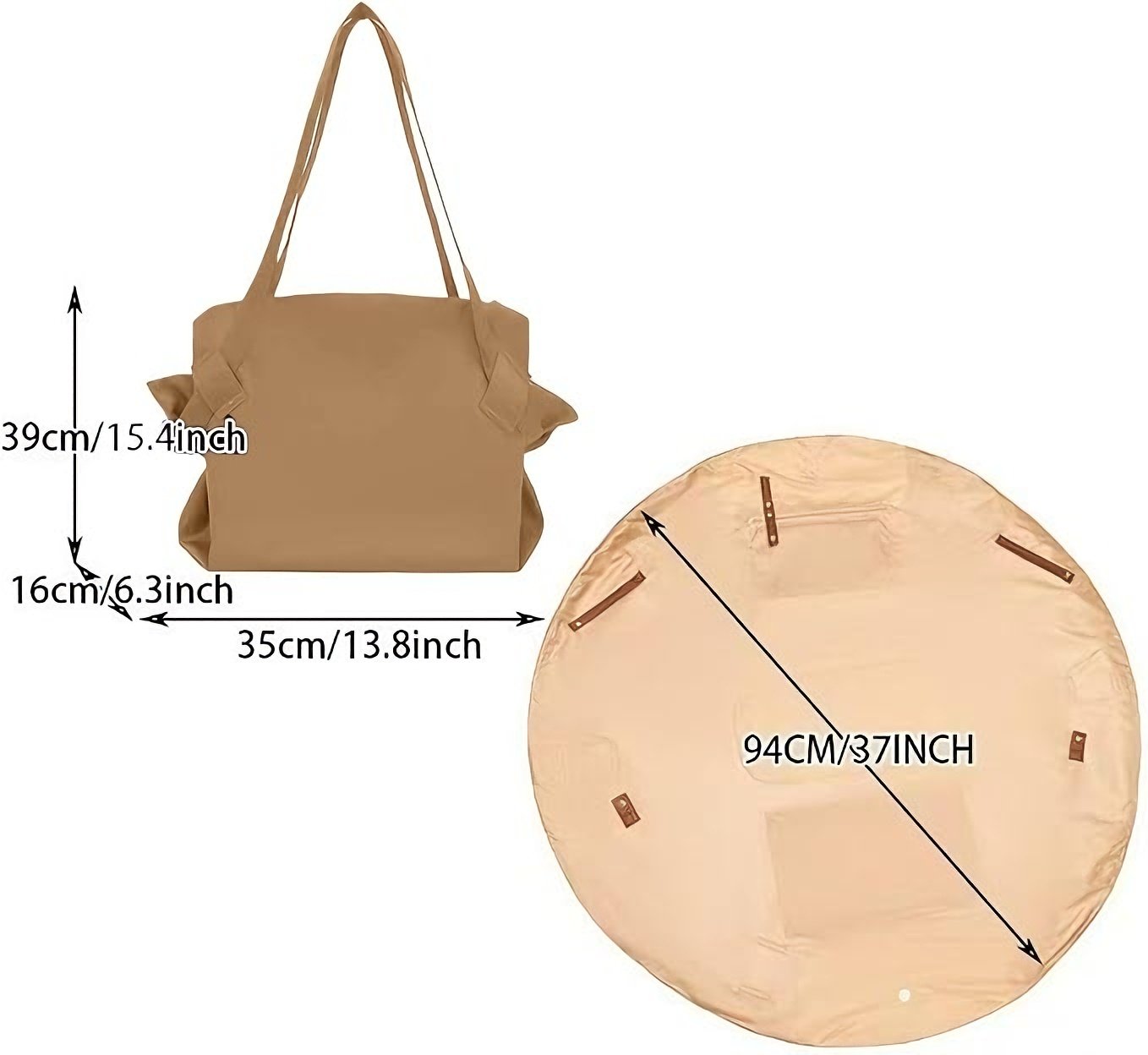 👜✨Stylish & Portable Tote Bag - Your Ultimate Carry-All Solution