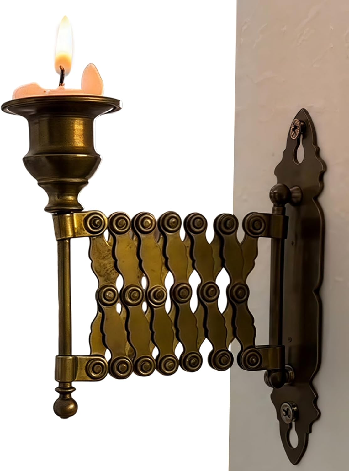 Extendable Vintage Taper Candle Holder