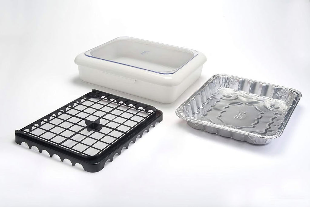 🎉Aluminium Foil Trays with Removable Riser