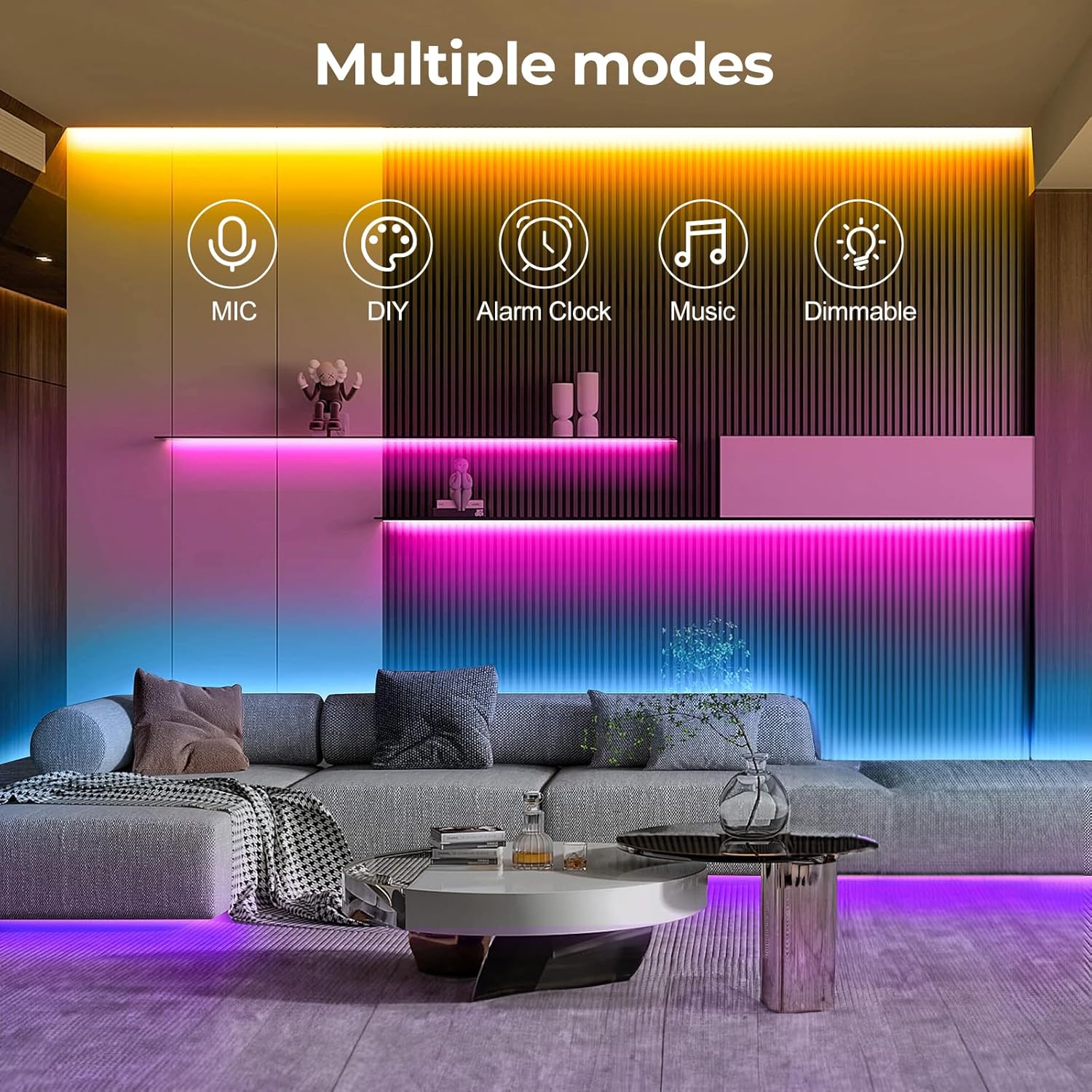 LED light strip RGB with IC neon light strip