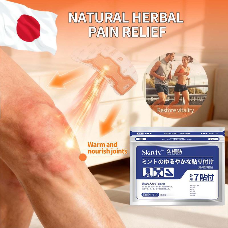 🔥SKAVIX™ Deep Penetrating Herbal Heat Patches | Natural Remedy for Arthritis, Stiff Muscles & Inflammation | Safe, Non-Drowsy Pain Management