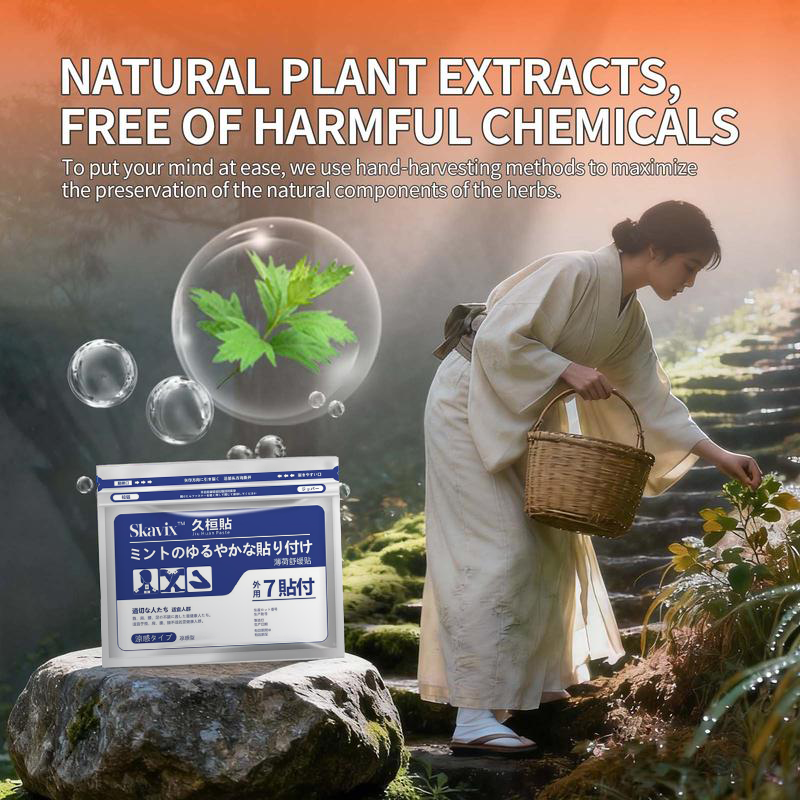 🔥SKAVIX™ Deep Penetrating Herbal Heat Patches | Natural Remedy for Arthritis, Stiff Muscles & Inflammation | Safe, Non-Drowsy Pain Management