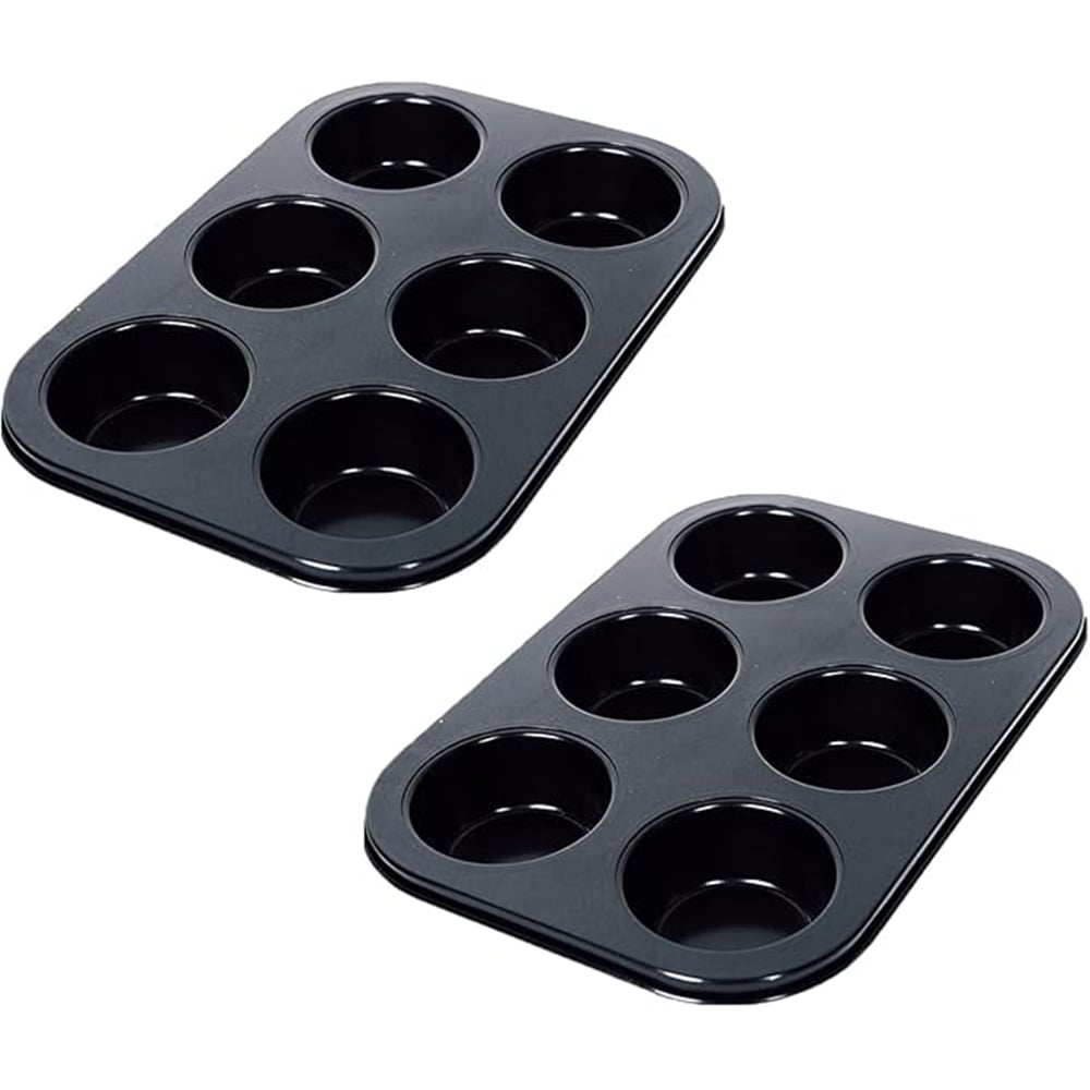 Non-Stick Baking Pans, Easy to Clean and Perfect for Making Jumbo Muffins,Cupcakes or Mini Cakes