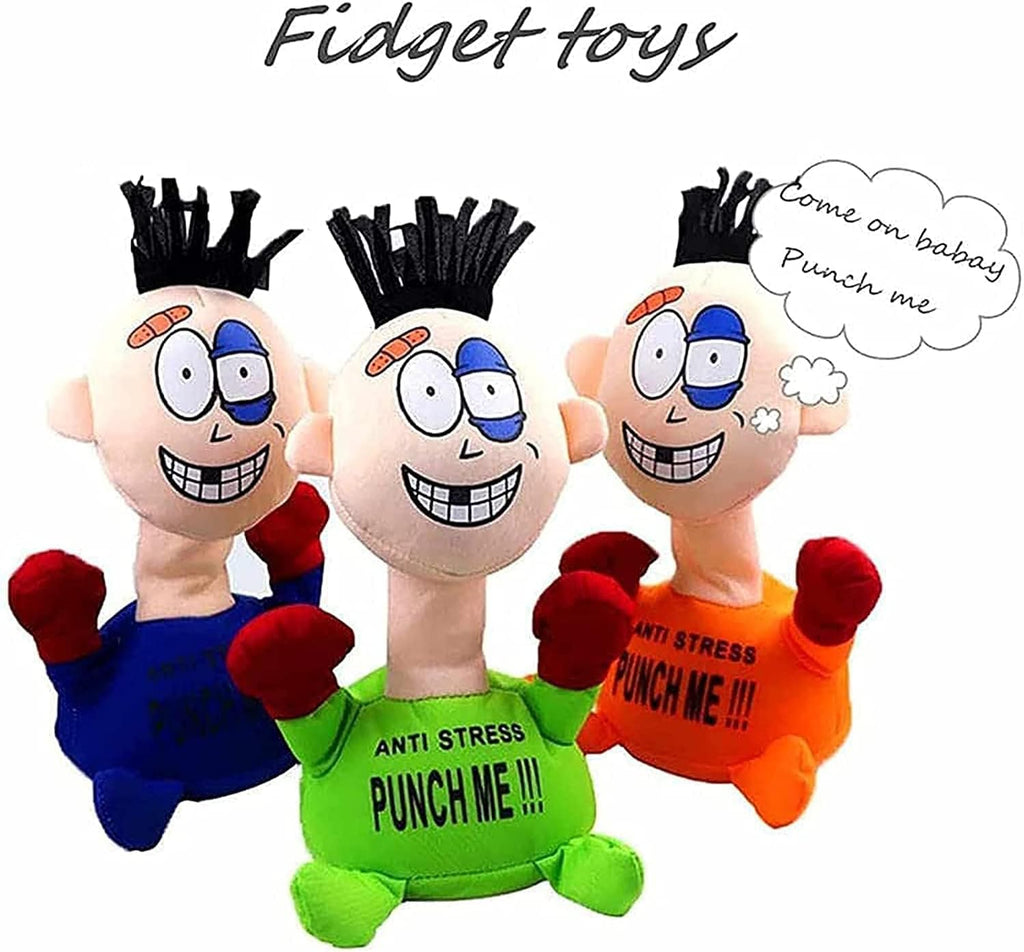 😜 Punch Me Screaming Doll – Creative Emotion Plush Toy for Stress Relief