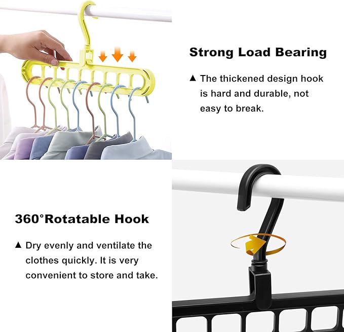 Space-Saving Magic Closet Hangers