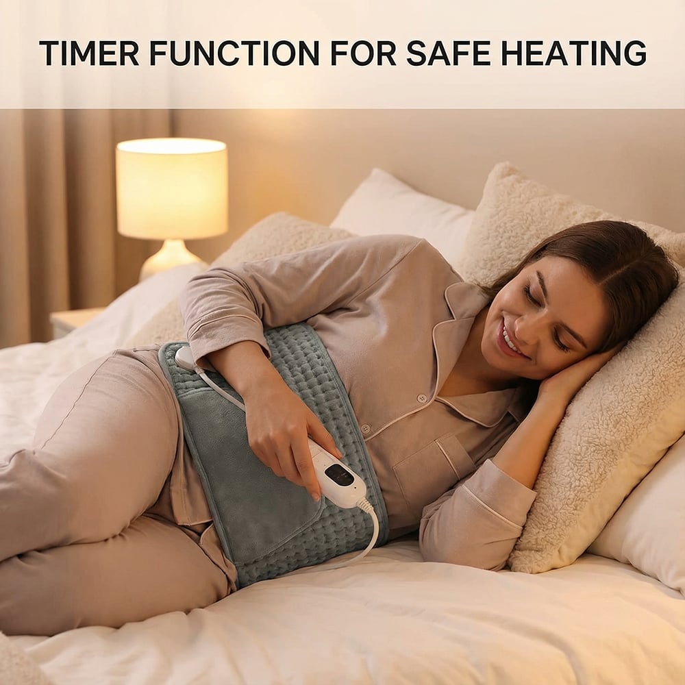 Electric Heat Belt for Back, Waist & Abdomen