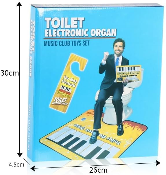 Toilet Piano Sound Pad - This is a great gag gift for all ages