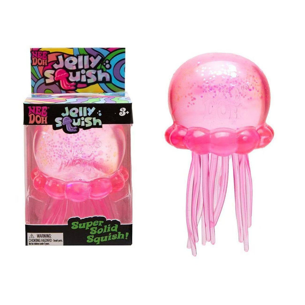 3-pack of elastic, squeezeable stress-relieving balls. Their cute, soft, jelly-like texture makes them fun and portable handheld squeeze toys