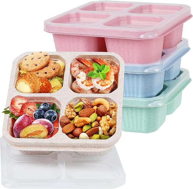 Bento Snack & Meal Prep Containers