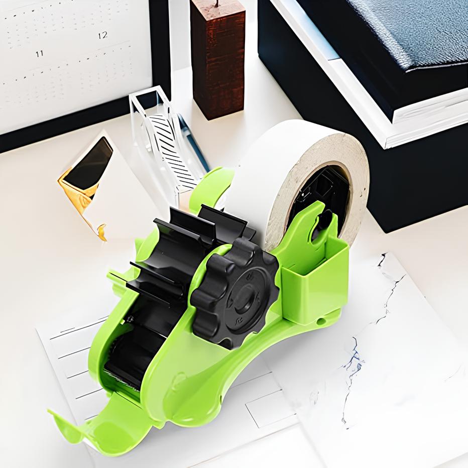 Product Title: Semi-Automatic Tape Dispenser | Durable, Smooth, and Practical Office Supply