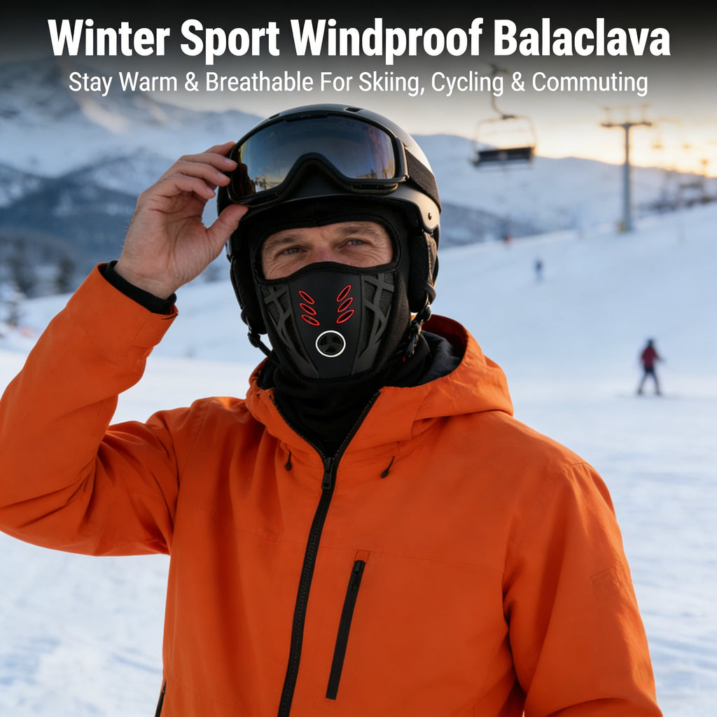 ❄️ Fog-Free Winter Sport Balaclava – Stay Warm, Dry, and Protected in the Cold! 🏂