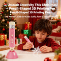 Pencil-Shaped 3D Printing Pen – The Ultimate Creative Gift for Kids This Christmas!