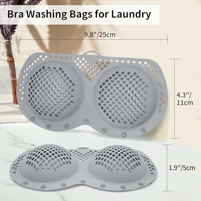 Premium Silicone Bra Washing Bags - Protect Your Delicates, Maintain Shape, and Simplify Laundry