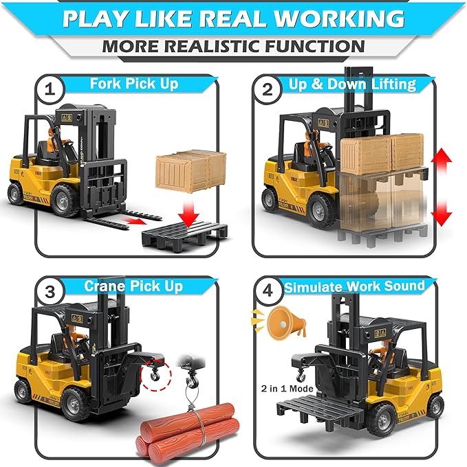 🚧 Ultimate RC Construction Vehicle Collection 🚜 Forklifts, Excavators, Dump Trucks, Cranes & More! 🚛