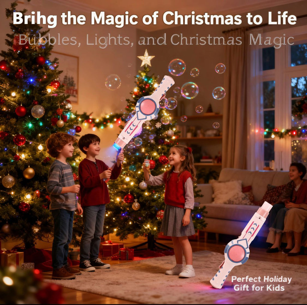🎉 Magical Smoke Bubble Machine for Kids