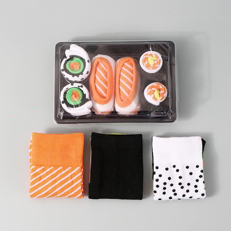 Sushi Box Funny Socks – The Perfect Gift & Fun Addition to Your Wardrobe!