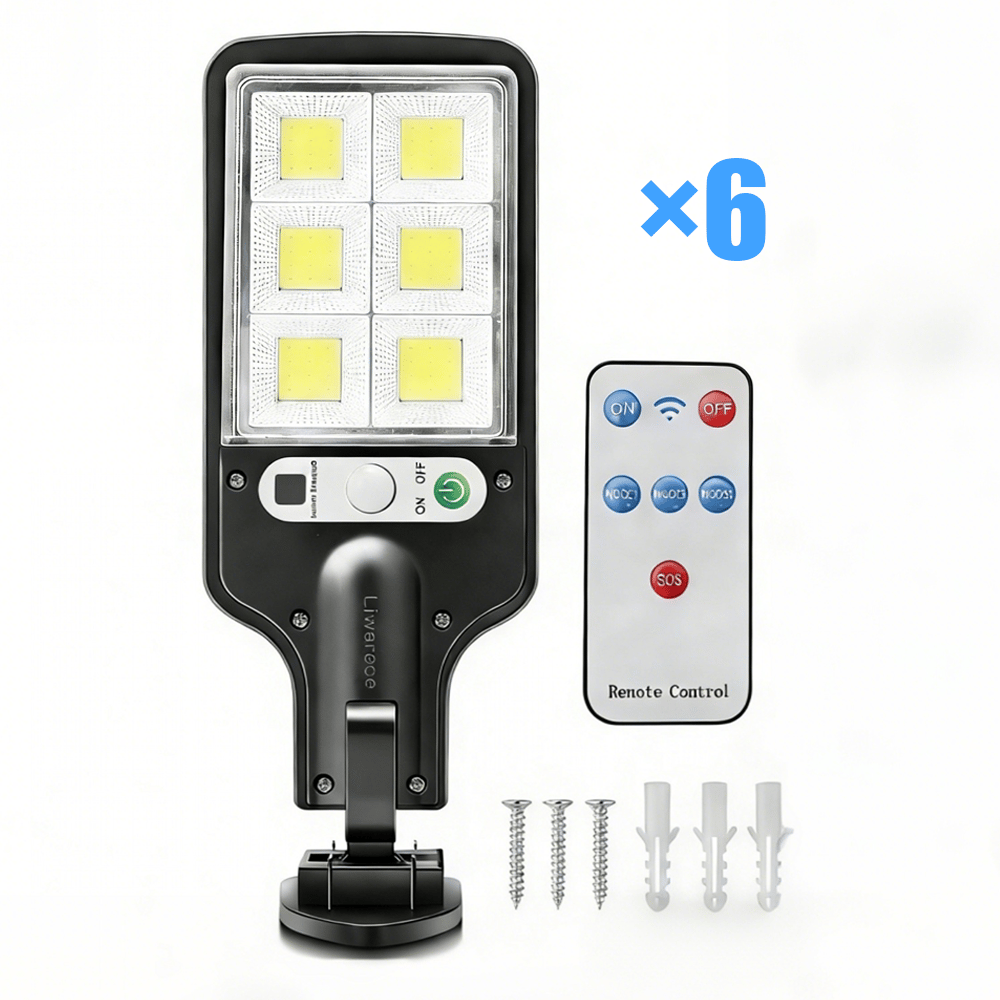 Powerful Solar Street Light for Outdoor Security & Illumination