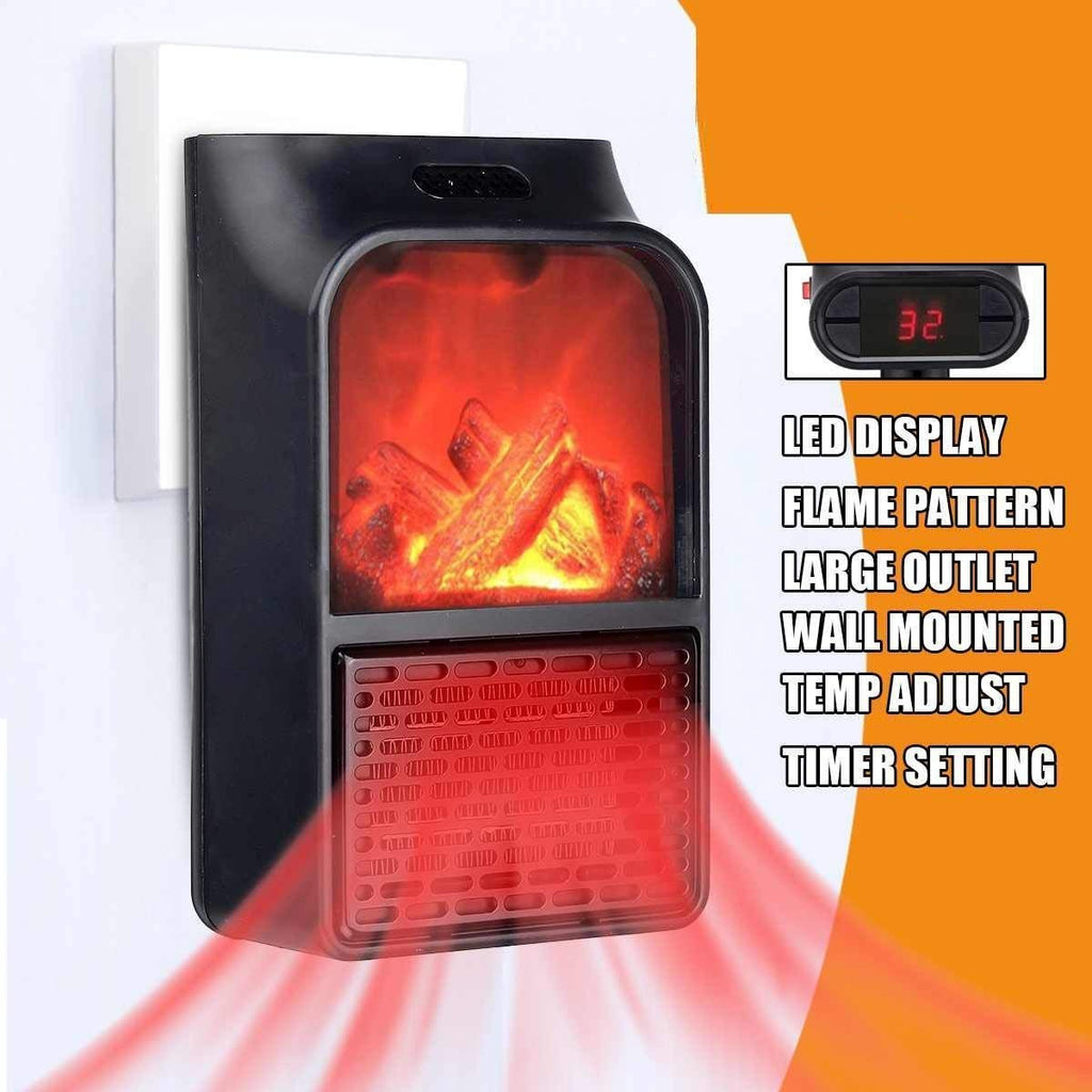 Heater With 3D Flame 900W