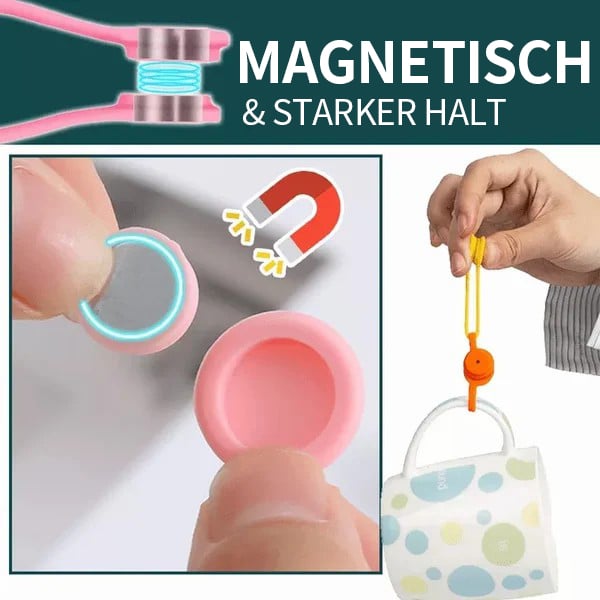🔥Heiße Verkäufe 49% RABATT🔥🔥Snap-On Magnetische Kabelbinder