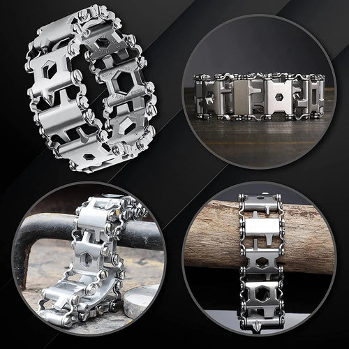 29-in-1 Multifunctional Stainless Steel Bracelet
