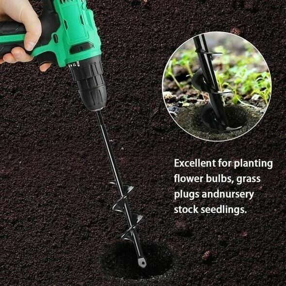 Easy Gardening Auger Spiral Drill Bit - Buy More Save More