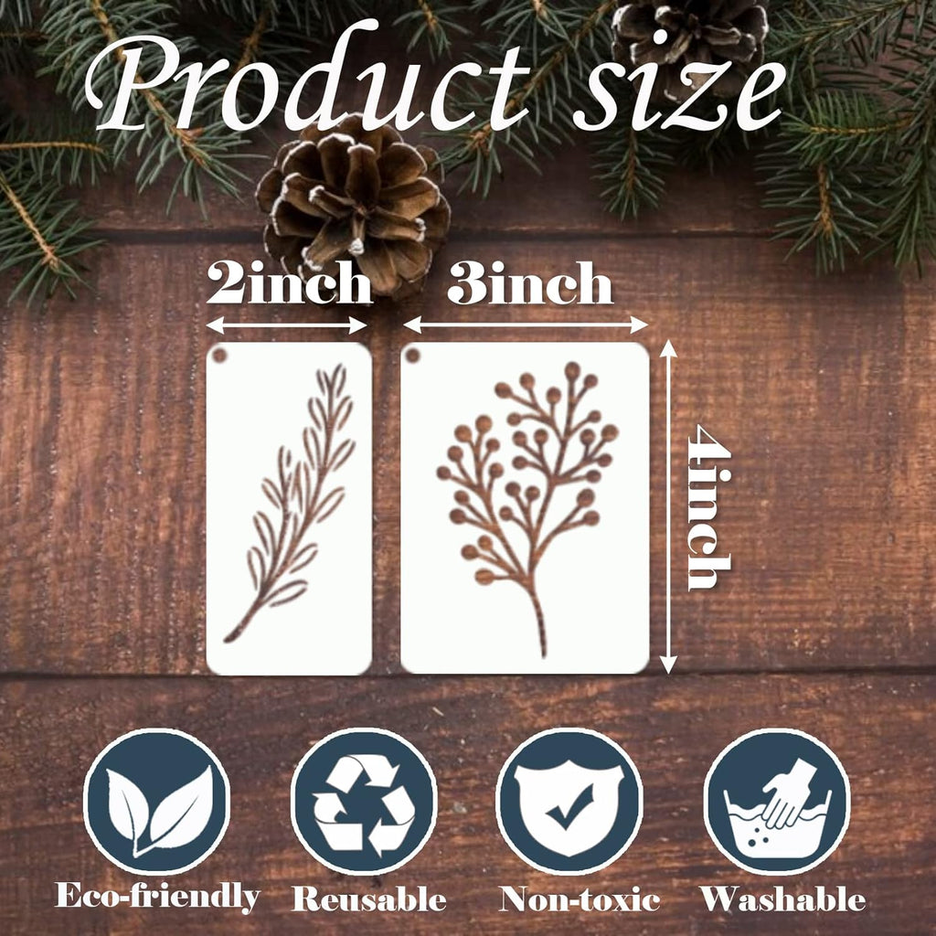 Leaf stencils for crafts