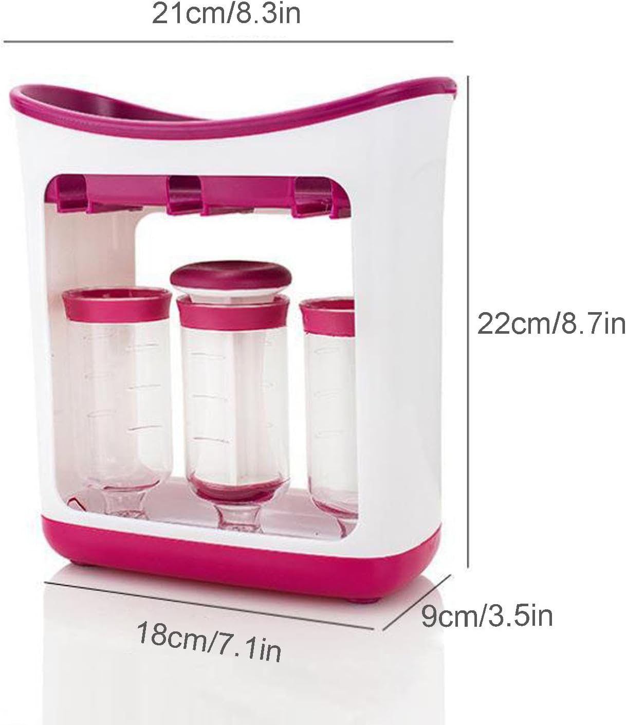 Baby Food Pouch Maker Squeeze Station