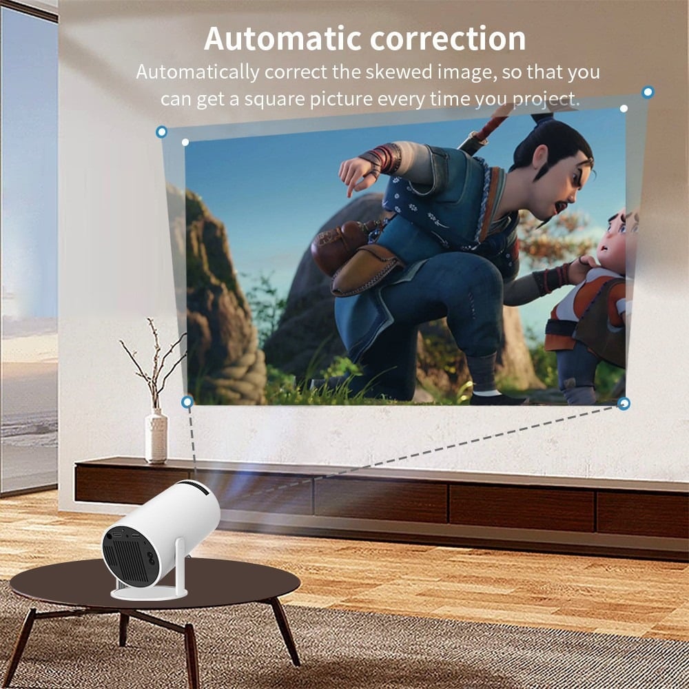 Smart Mini Projector – Bring the Theater to Your Home and Outdoors 🎬