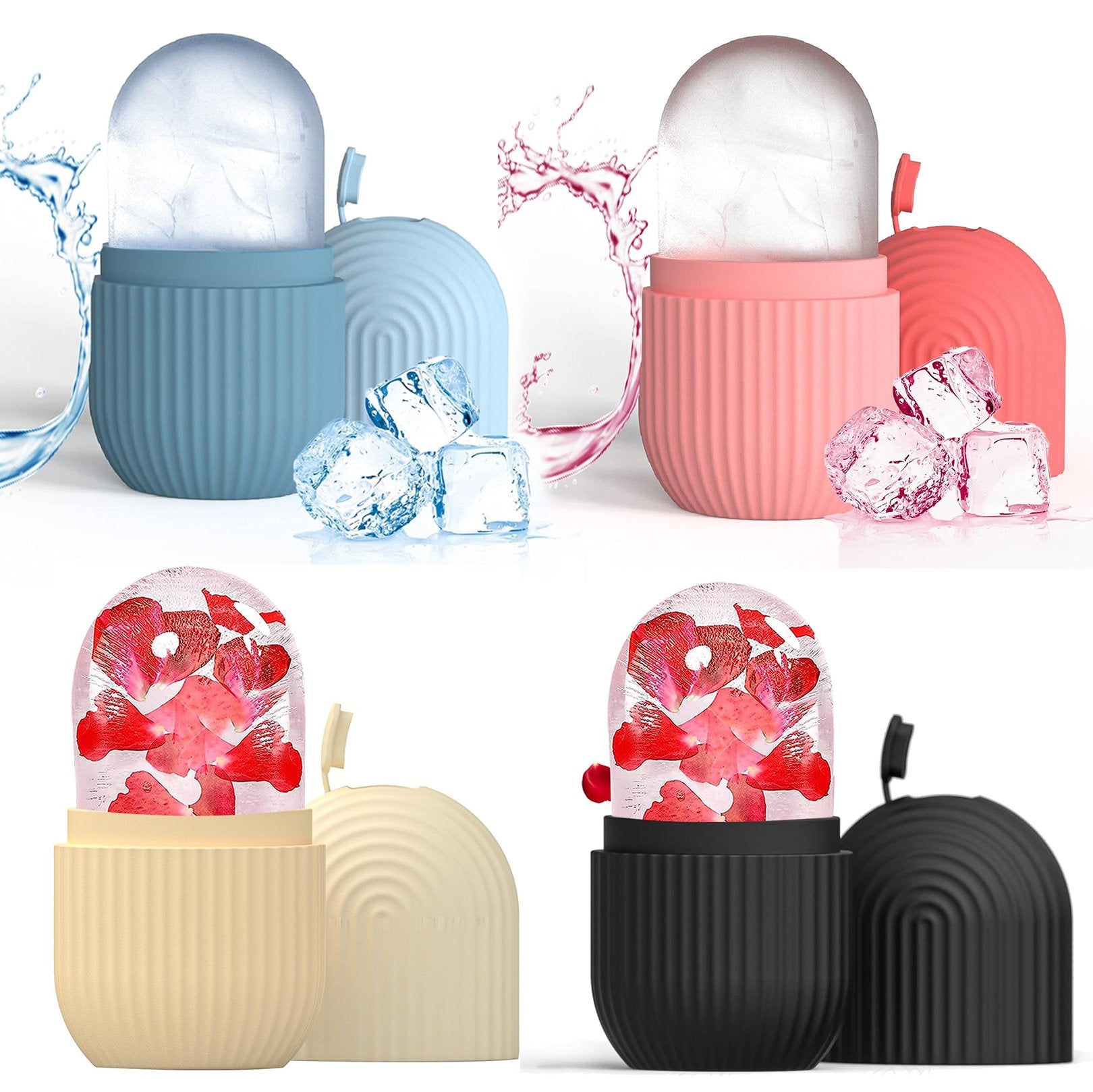 Ice Face Roller - Shrink pores, fight wrinkles, reduce puffiness, improve skin elasticity