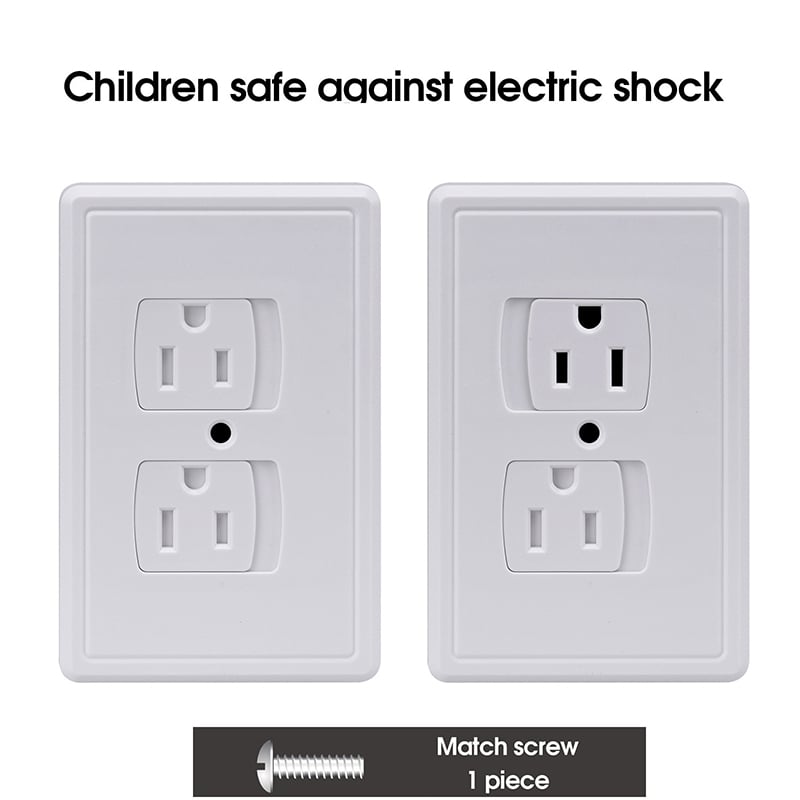 Safety Innovations Self-Closing Babyproof Outlet Covers