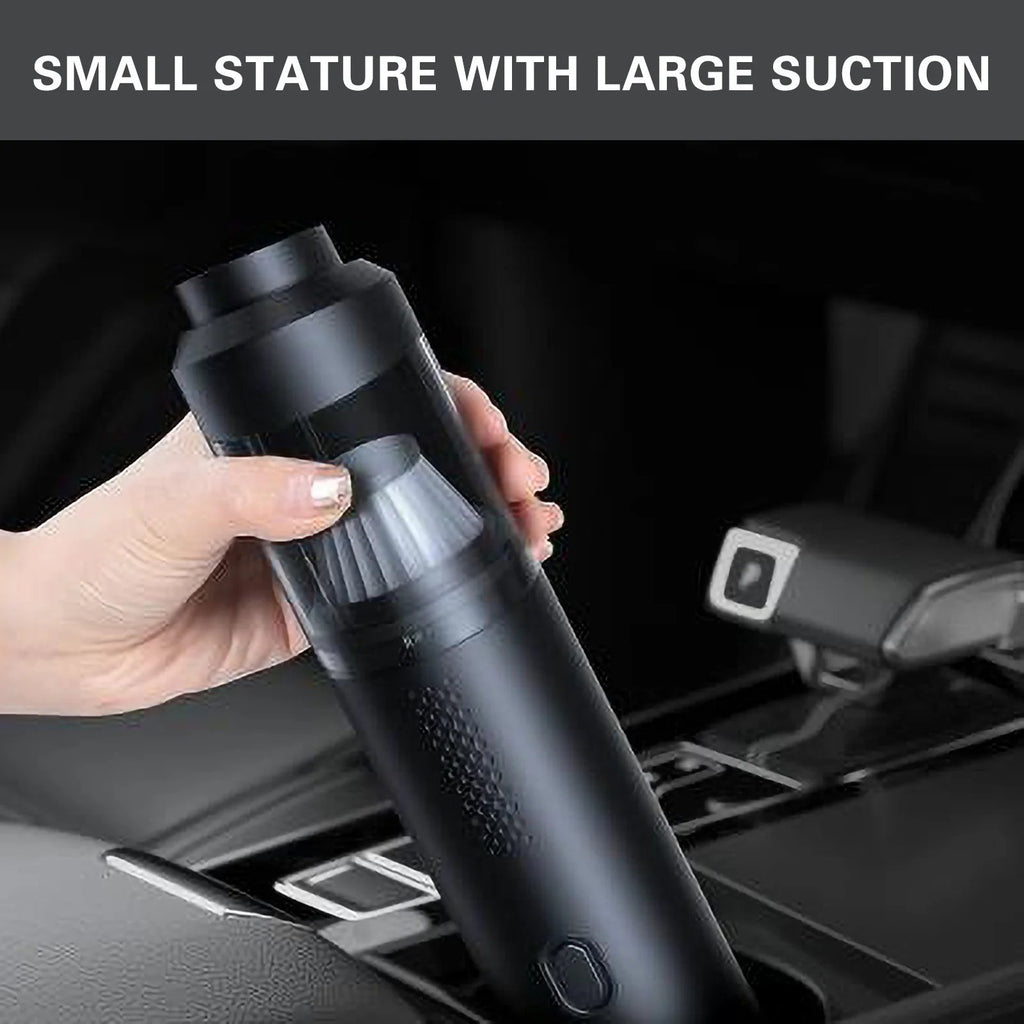 4-in-1 Multi-Function Car Vacuum Cleaner, Portable Air Pump, Wireless Vacuum & Mini Blower