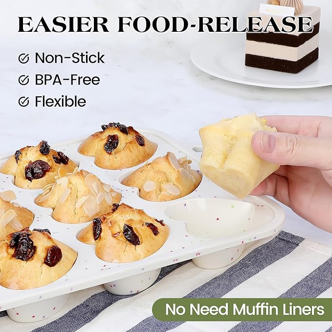 Silicone Deep Cake Mold for Egg-Based Pastries🧁