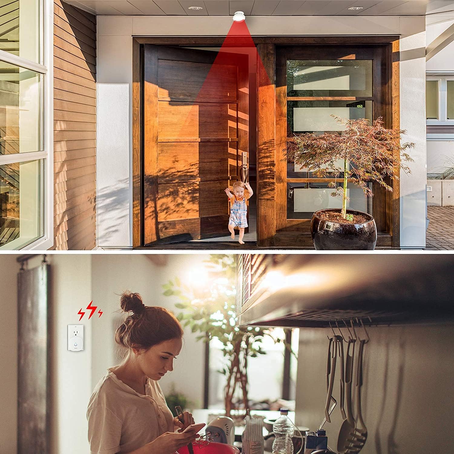 PIR Motion Detector with Alarm – Wireless and Reliable Protection