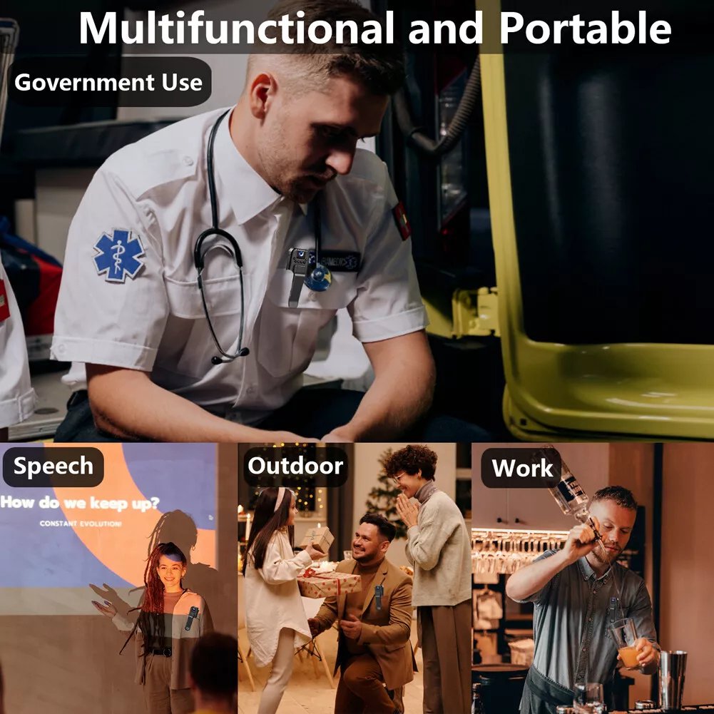 1080P HD Mini Camera with PIR Motion Detection | Portable Body Camera for Security, Travel, and Personal Use