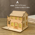 Buy 2 Free Shipping🎄 DIY Christmas Wooden House Kit 🎄