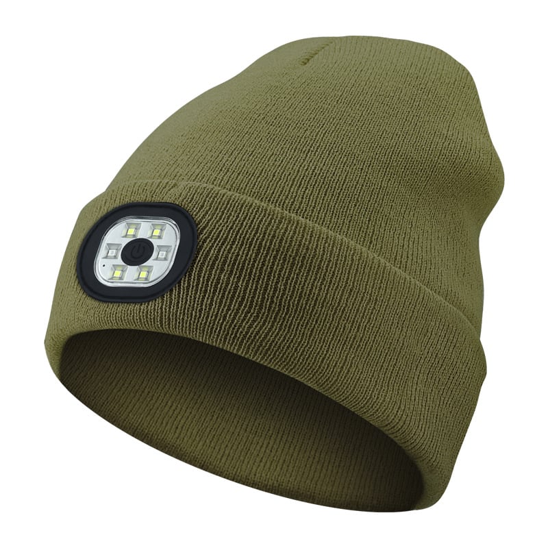 Unisex Bluetooth Beanie Hat with Light