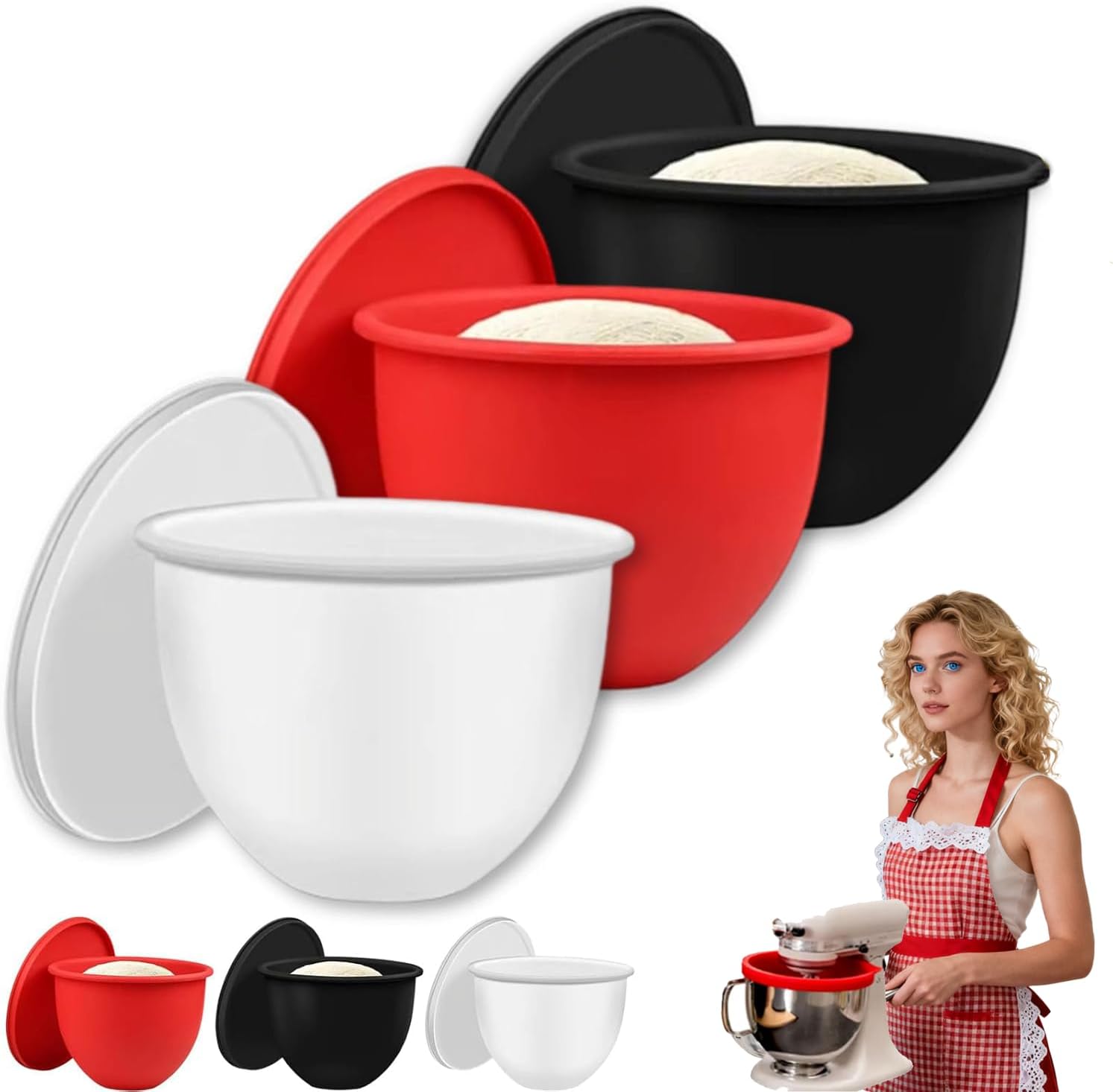 🥣 Silicone Bowl Liner for Stand Mixers