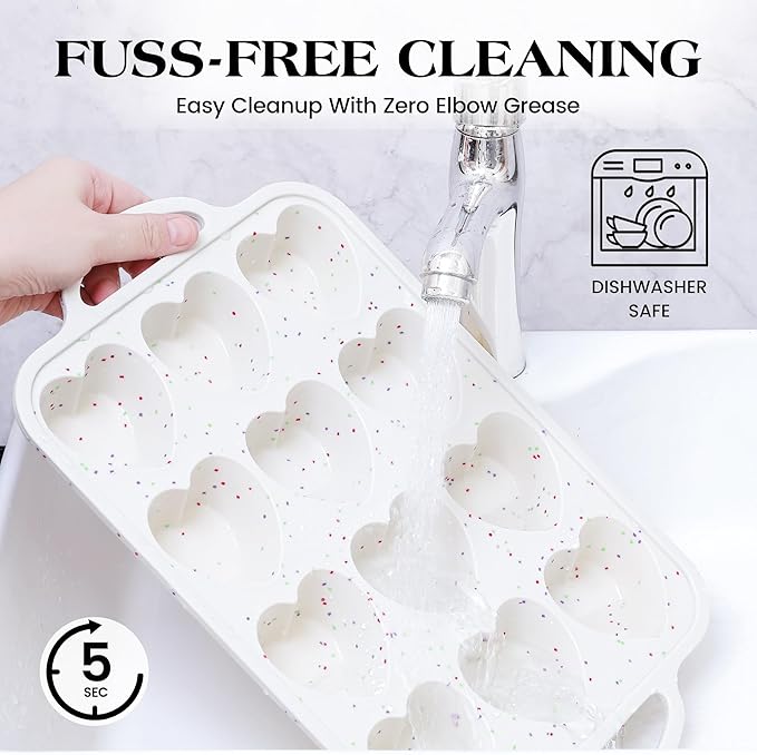 Silicone Deep Cake Mold for Egg-Based Pastries🧁