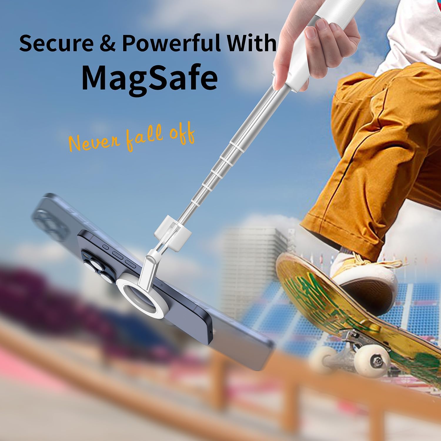 Magnetic Tripod for Mobile Phones - Capture Moments Effortlessly!