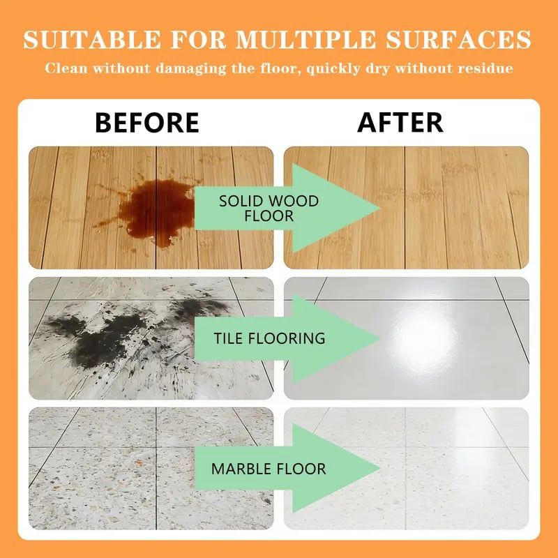 🎁Just $7 each🎁Floor Cleaning Tablets - Safe for Wood Tile Marble Quick Dry No Residue