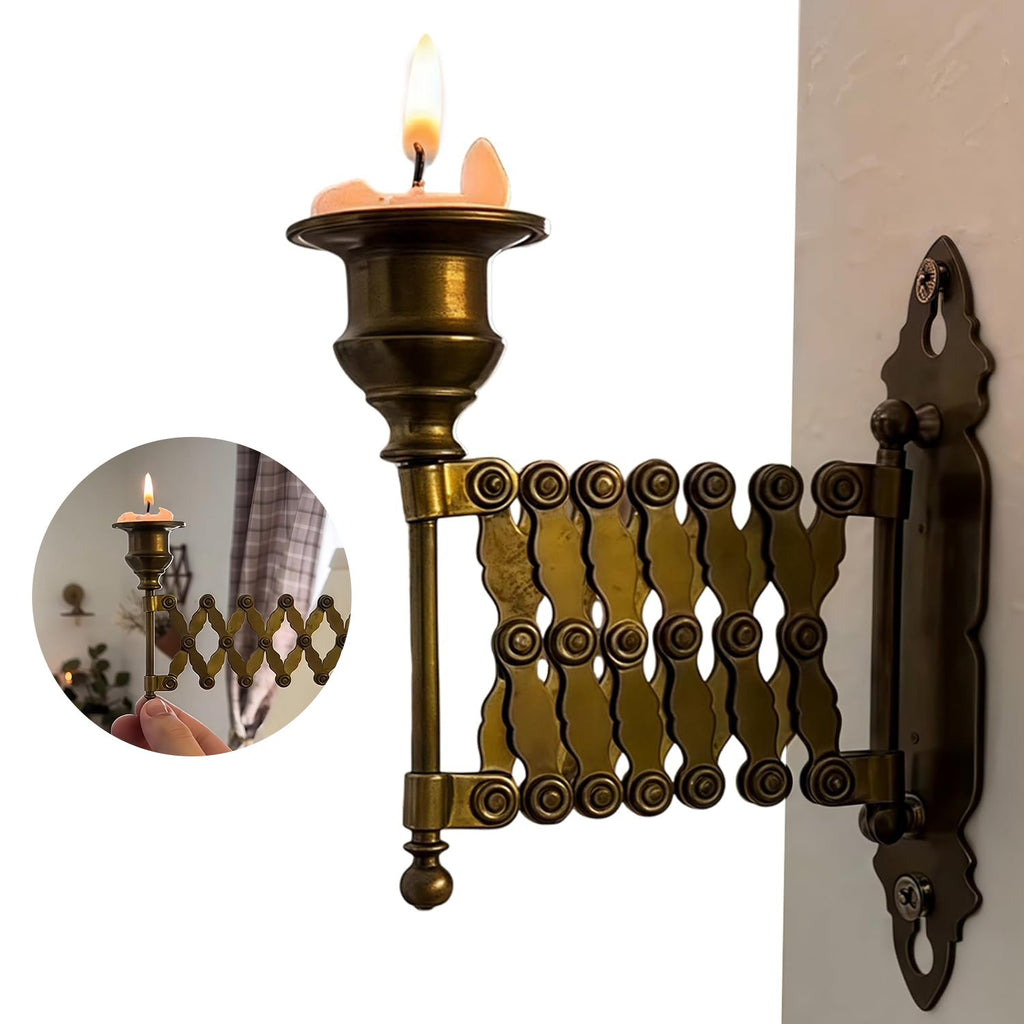 Extendable Vintage Taper Candle Holder