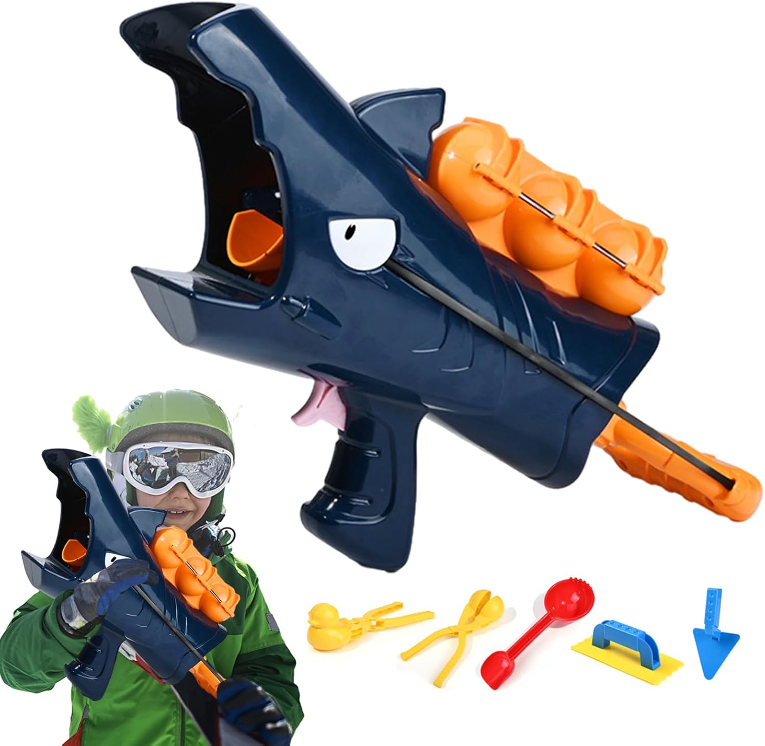 Shark Snowball Launcher