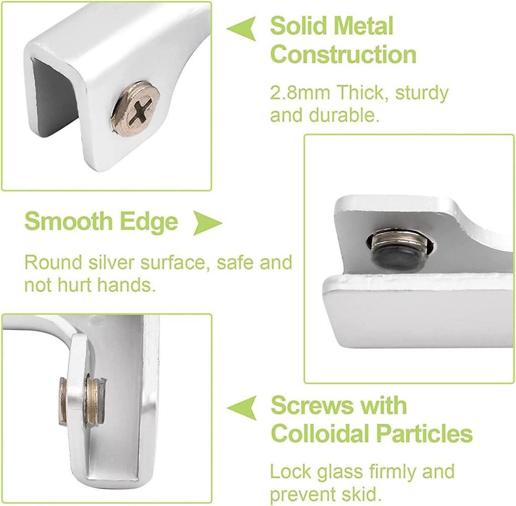 Glass Connector - Rimless Clip Holder