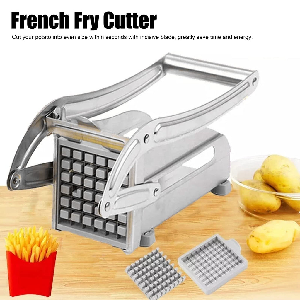 🍟 French Fry Cutter & Perfect Fries Every Time – Effortless Cutting in Seconds! 🔥